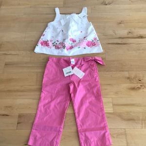 Janie and Jack size 5  two piecie outift